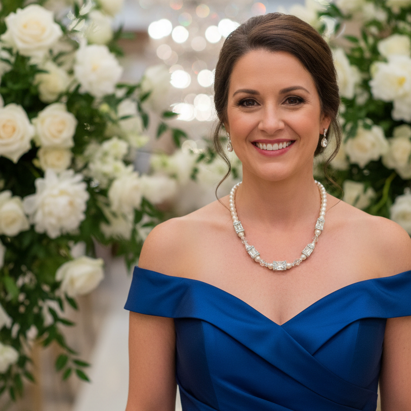 Mother of the bride necklace
