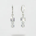 Piper Earrings – Aurora Borealis Crystal Drop Earrings, Sparkly Gift for Her