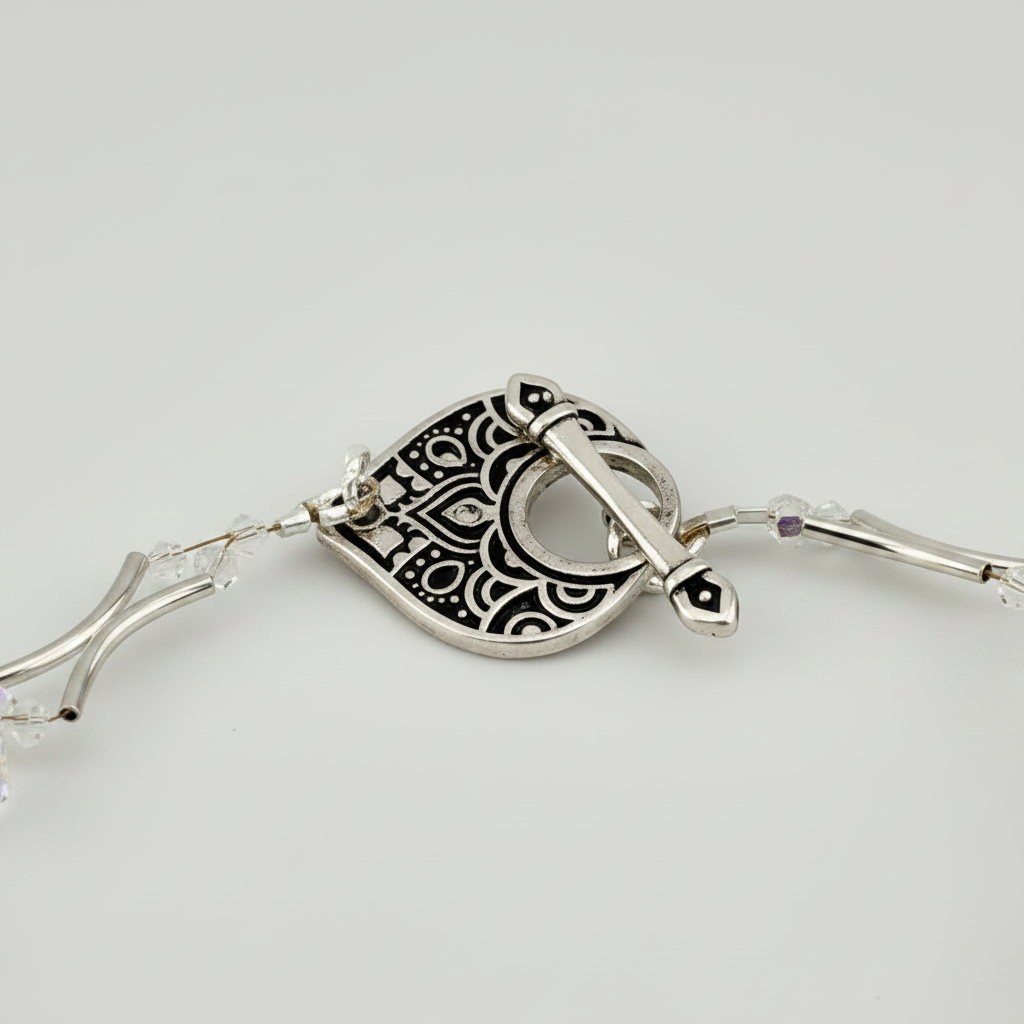 Silver Lattice Bracelet