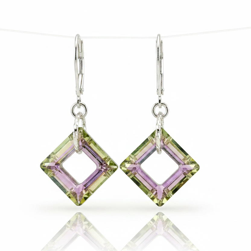 Luna Square Earrings